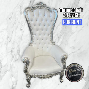 Throne Chair Silver
